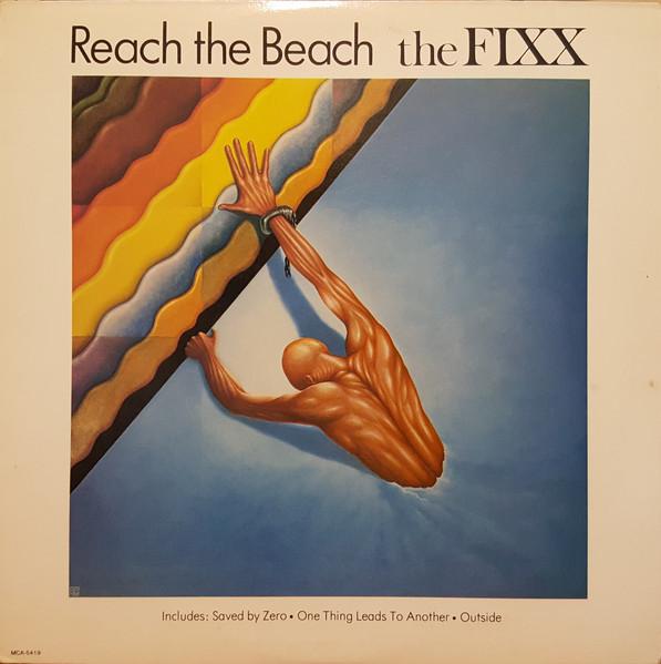 

LP Record FIXX Reach The Beach MCA5419 MCA Records 1983 Canada Rock Used