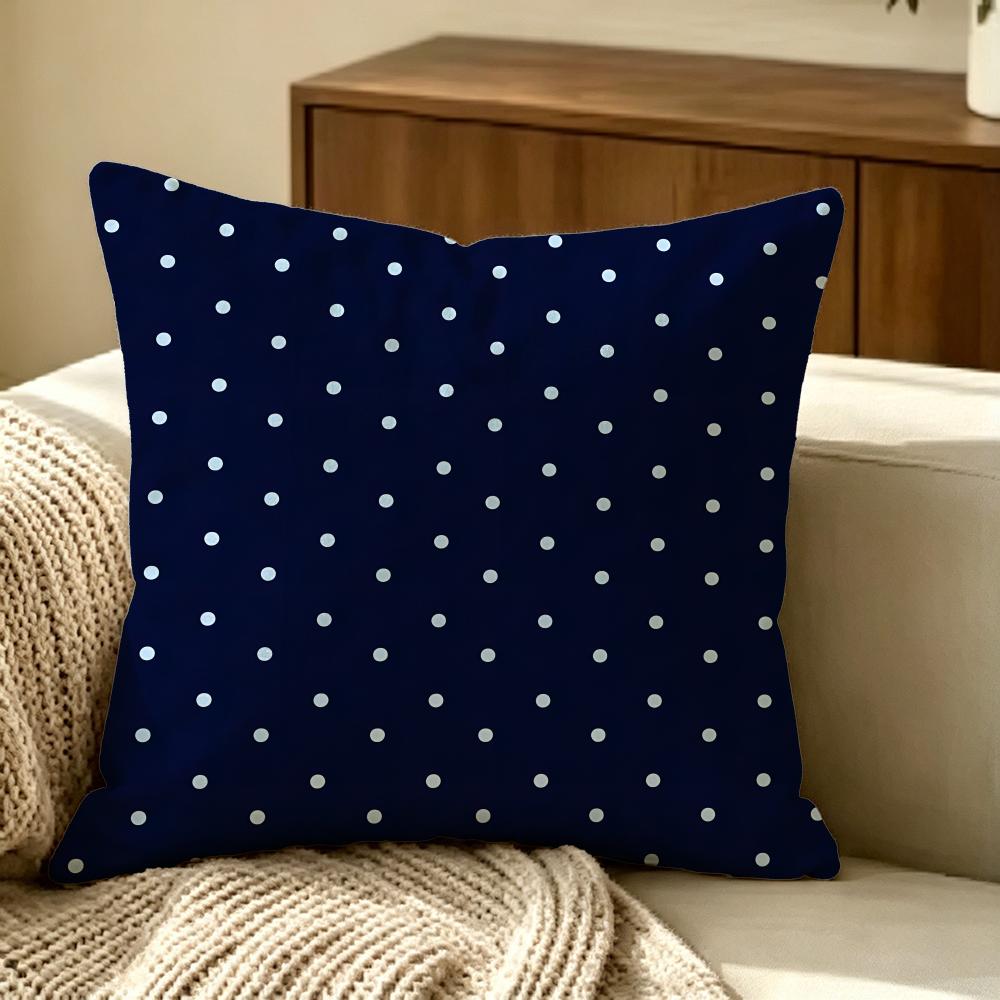 Graphic Polka Dot Cushion Cover Pillow Cover Nordic Minimalist Throw Doublesided Print Cushion Case For Sofa Bedroom Decor