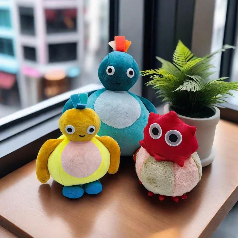 Anime Twirlywoos Plush Toys Cartoon Great BigHoo Toodloo Chickedy Chick Peekaboo Cosplay Dolls Stuffed Animals Plushie Xmas Gift