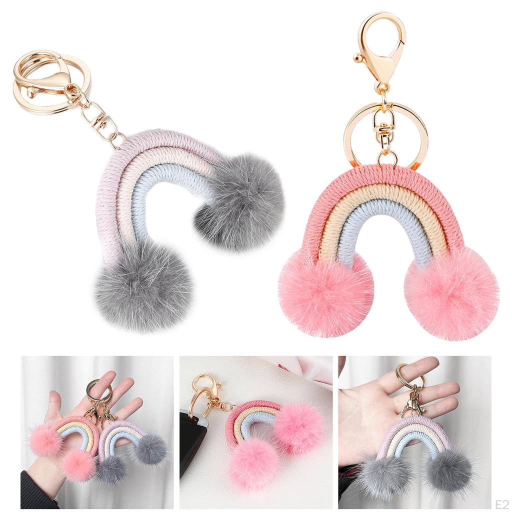 Keychains Tassel Macrame for Women Girls