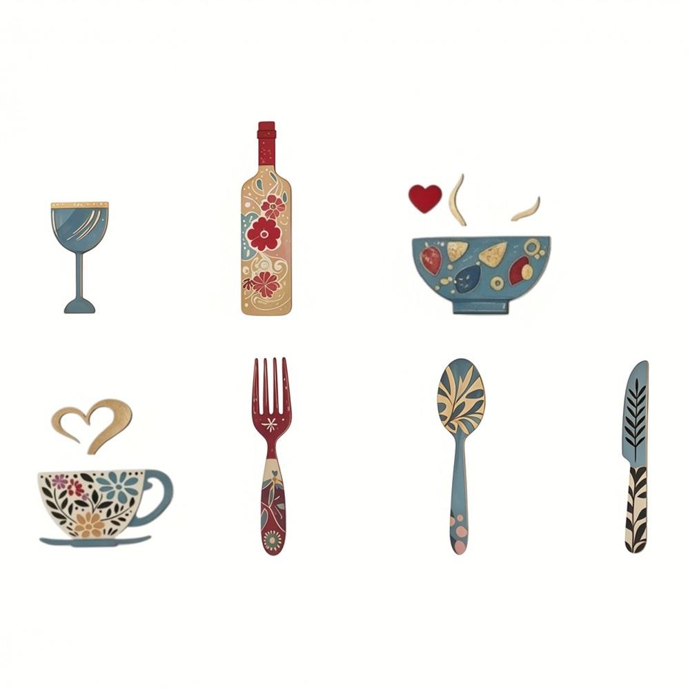 Vintage Rustic Wall Sticker Ornaments Farmhouse Style Creative Hanging Art  Bar