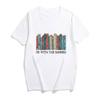ZX TEE Verbotene Bücher Shirt Ich bin bei den Verbotenen T-Shirt Lese-Shirt Bibliotheksbücher Kurzarm Verbotenes Bibliotheks-Shirt Bibliothekar-Shirt