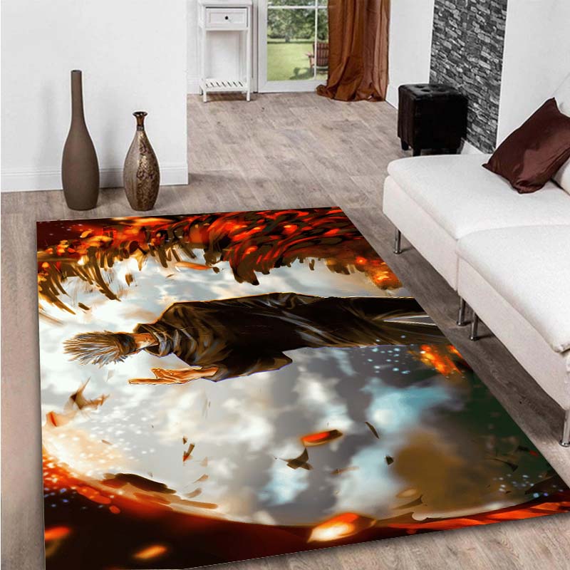 

Аниме Дзюдзюцу Кайсен Коврик Коврик Напольный Коврик Домашний Ковер Отель Гостиная Коврики Противоскользящие Косплей Ковер 60cm x 90cm