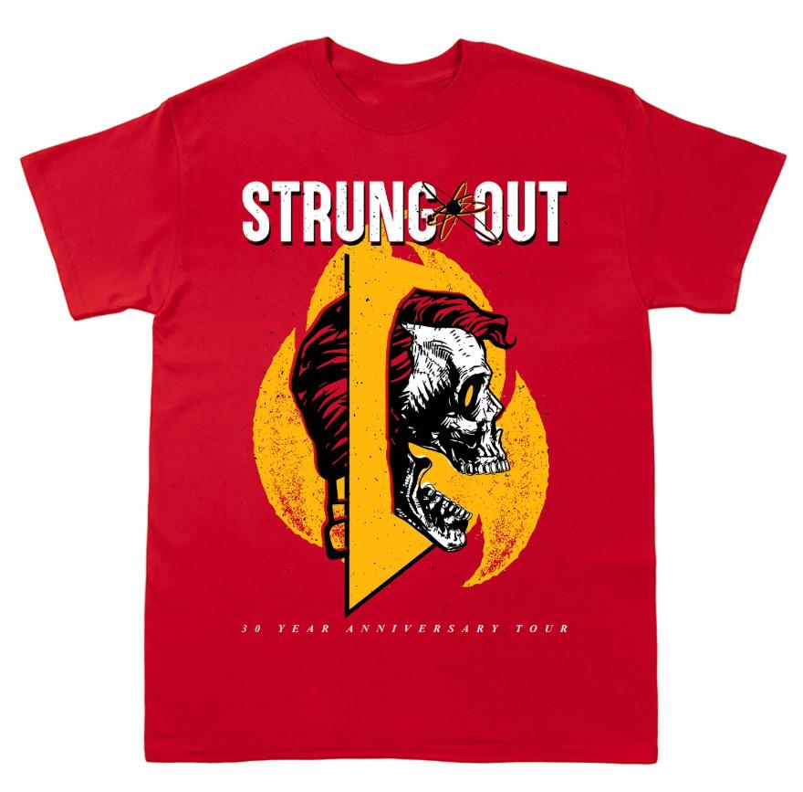 

Strung Out 30 Years Anniversary Tour T-shirt, size S-4XL 4XL
