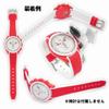 Swatch x OMEGA Exclusive Rubber Strap with Clicker Feature (Red & White/Mars)