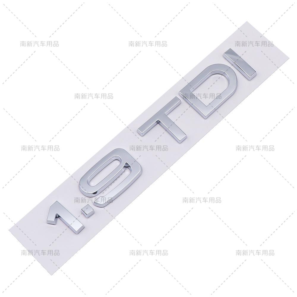 Automobile 2.0TDI 3.0TDI 4.0TDI 1.6TDI 1.9TDI Labeling Suitable For Audi Displacement Labeling