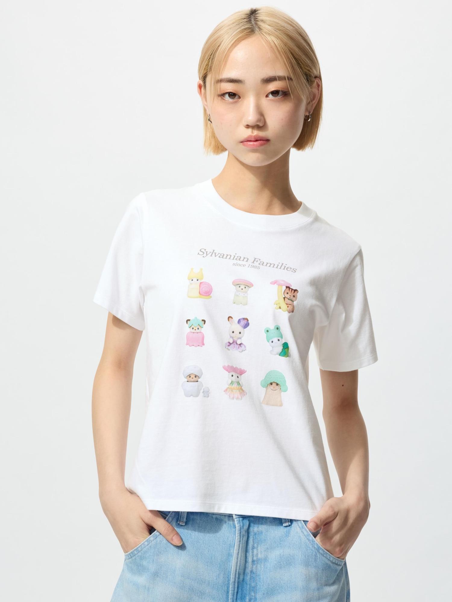 

Uniqlo SylvAniAn FAmilies UT Графическая футболка с коротким рукавом A 00 WHITE/WOMEN M