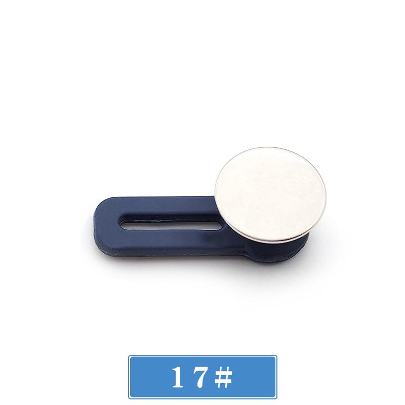 Adjustable No-Sew Waist Extension Button for Jeans