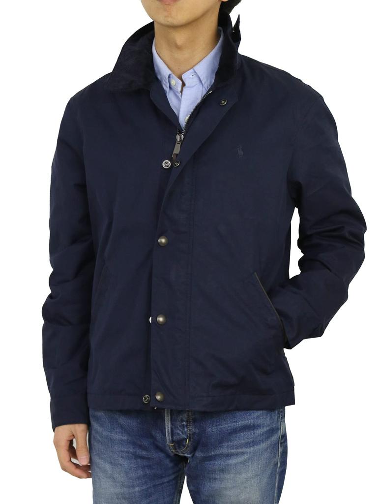 POLO RALPH LAUREN Check Lining Double Zip Windbreaker 0101807 XL AVIATORNAVY Men's [Used]