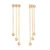 Yori High Quality Stainless Steel Cubic Zirconia Chain Tassel Earrings Prevent Allergy Fashion Autumn Winter Jewelry 2026