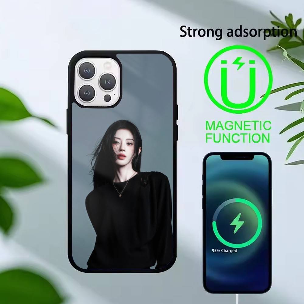 

Ju Jingyi T- Kiku Phone Case For iPhone 17,16,15,14,13,Pro,Max,Plus,Magnetic For Magsafe Wireless Charging iPhone14Plus