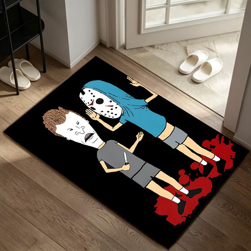 Beavis und Butt-Head Ein Teppich geeignet für Bürostuhlbereiche Wohnzimmer und Computertische perfekt für Heimbüros und ein ideales Weihnachtsgeschenk