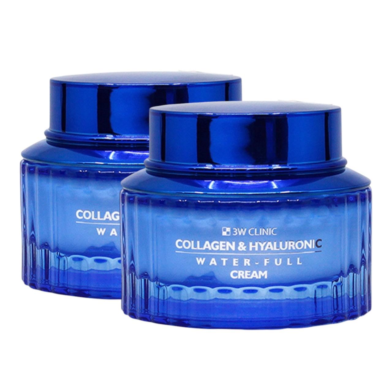

3W Clinic Collagen & Hyaluronic Water-Full Cream Anti-Aging & Deep Hydration Moisturizer 55g x 2pcs