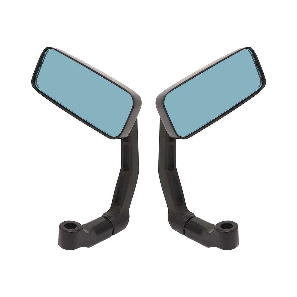 Motocyklová zrcátka 4,9x11,9cm Čtvercová Antireflexní Zpětná Boční Zrcátko Univerzální Vhodné pro Motocykly