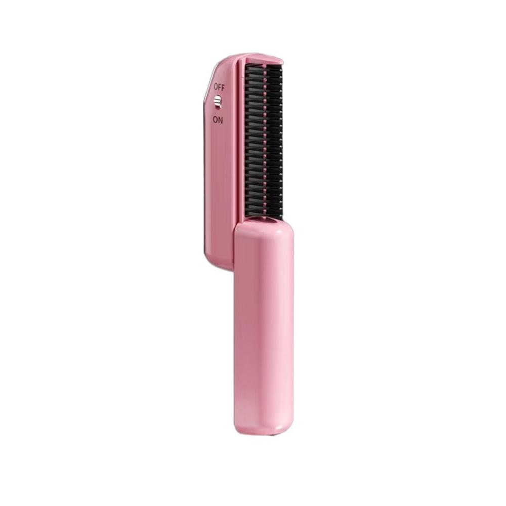 Anti Scald Electric Hair Straightening Comb Scalable Fast Heating Negative Ion Straighten Brush Smooth Comb Teeth 3 Modes