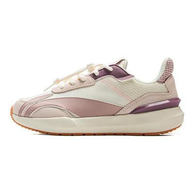Li Ning Kids Fashion Versatile Trendy Casual Shoes Kids Casual Shoes Off-White YKCU084-8