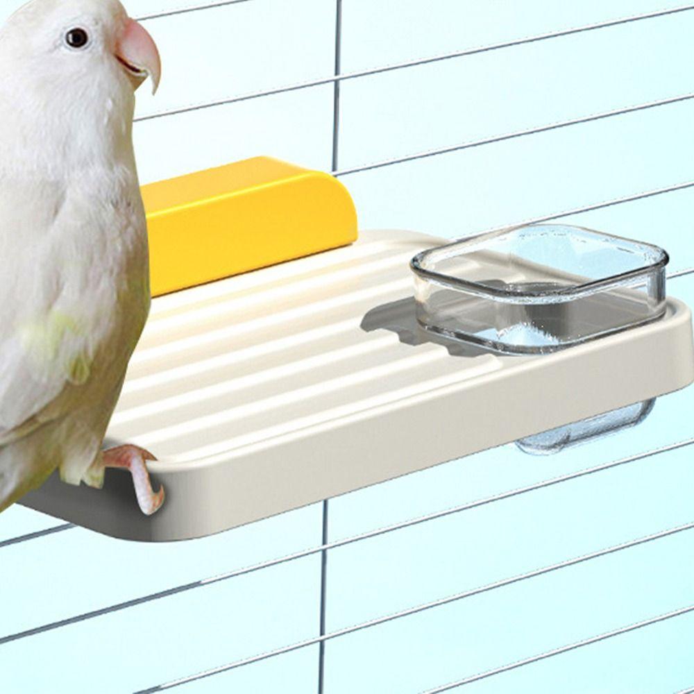 Anti-turnover Bird Toy Activity Platform Stabilize Parrot Perch Stand Toy  Pet Accessories