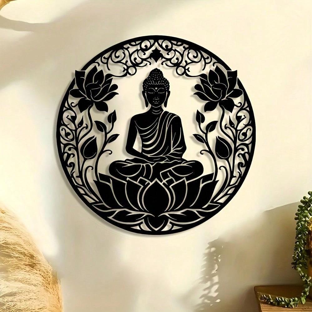 Vintage Metal Wall Art Living Room Decor Modern Sculpture