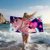 Anime Alien Stage Ivti Towel Quick Drying Beach Towels Are Suitable For Swimming Pools Camping Yoga And The Gym