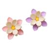 Food Clips for Food Storage Portable Snack Sealer for Restaurant Bakery Home Refrigerator Stickers Flower Shape Food Clips