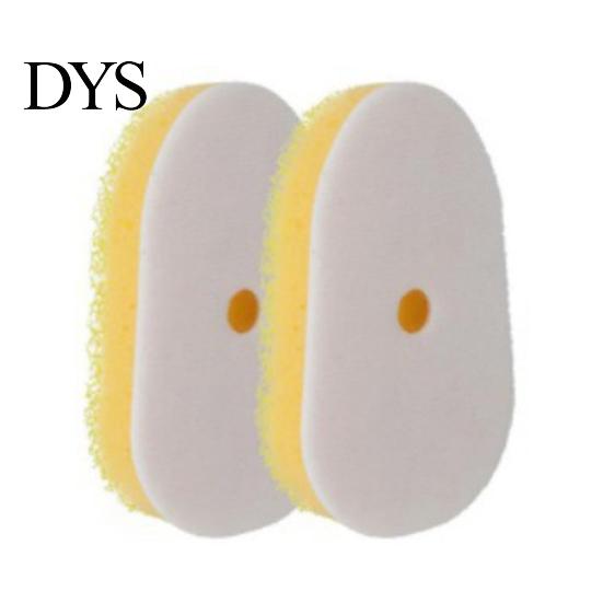 Utility Room Scrubbing Refills Replacement Sponge Head, High Density Non Scratch Pad, Compact Brush Refill Heads Easy Push To Replace Durable Cleaning