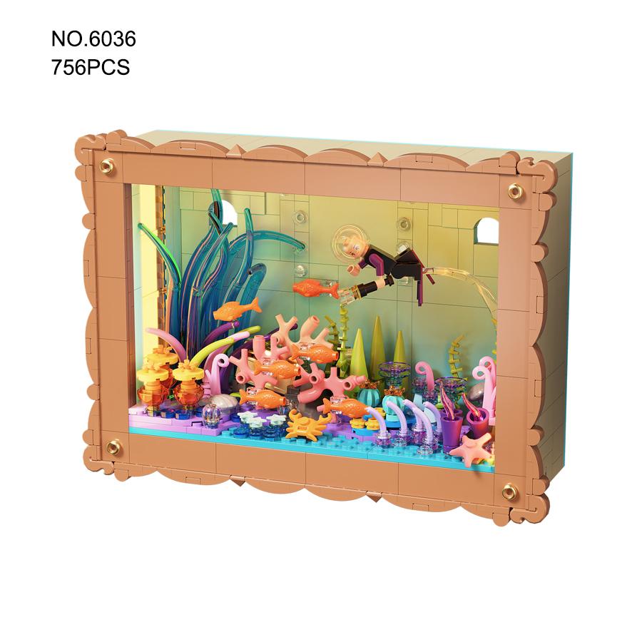 Brand new High-Quality Design High-Quality Frame High-Quality Picture High-Quality Building High-Quality Blocks Collection kit High-Quality 3D No box