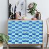 10PCS Mosaic Style Tile Simulation Stickers Self-adhesive Kitchen Waterproof PVC Wall Stickers Living Room Bathroom Decoration