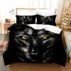 3D White Wolf Bedding Set  Aniaml Bedding Set Single Twin Double Queen King Cal King Size Bed Linen Set