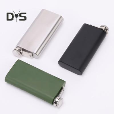 Stainless Steel Whiskey Wine Pot Food Grade Useful Hip Flask Flagon Whiskey Wine Pot