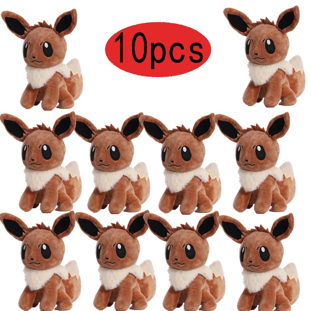 1-10pc POKEMON Original Plush Toy Gengar Pikachu Kawaii Charizard Genuine Plush Doll Soft Cute Cartoon Piplup Playthings for Kids Gift