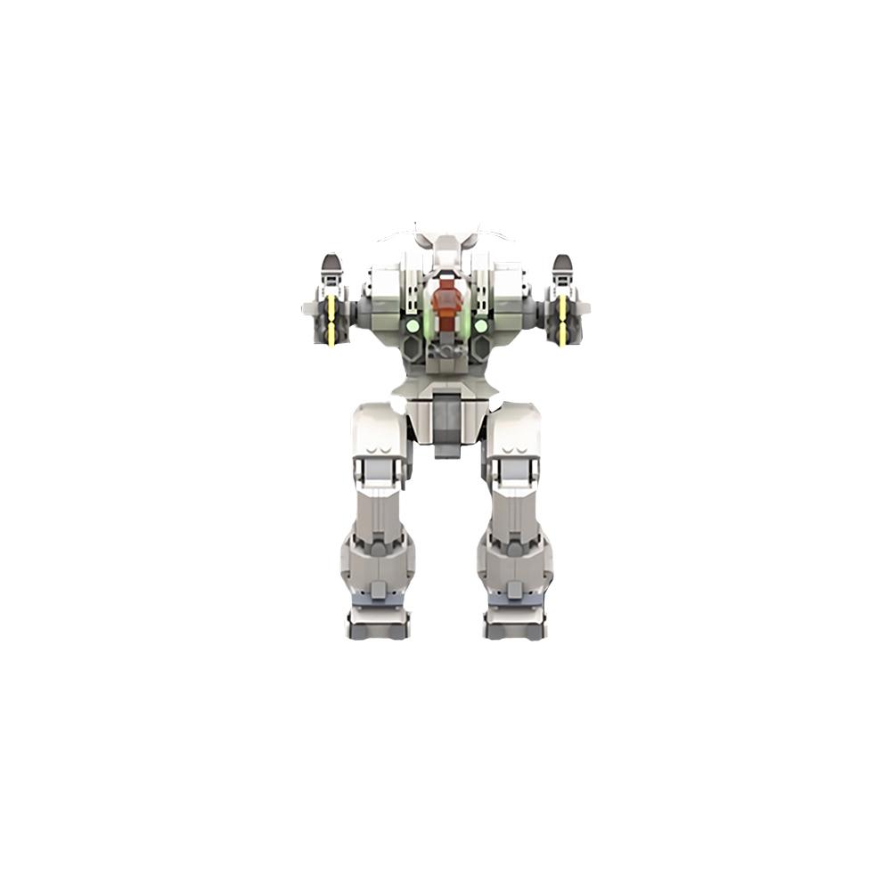 MOC Fusilier Battletech Robot Briques de Construction Robots de Guerre High-Tech Modèle Briques Robots Armés Infanterie Jouets d'Assemblage Cadeaux Enfants