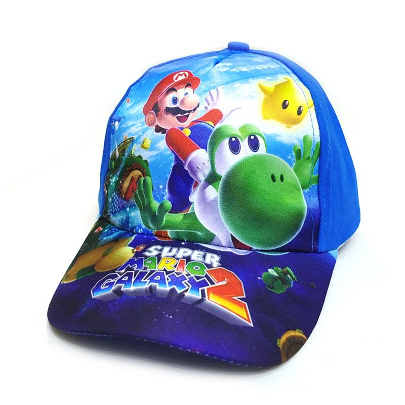 16 hues Super Marios Bros Animation Design Headwear Luigi Embroidery Animation Figure Peripherals Baseball Cap Shade Sun Protection kids Presents
