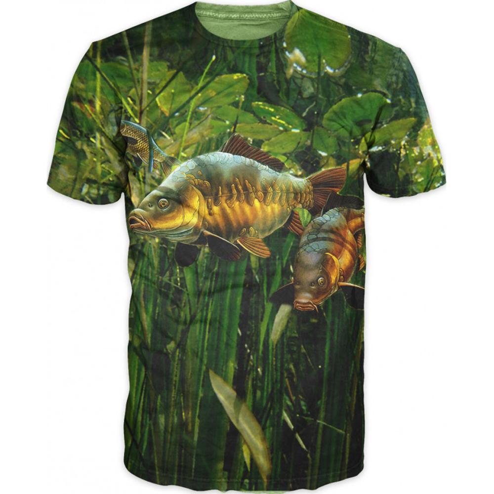 Men Vintage Fishing T Shirt 3d Print Casual Short Sleeve Loose Loose Tshirt For Men Sweatshirt Men's Top Clothing Outdoor Sports