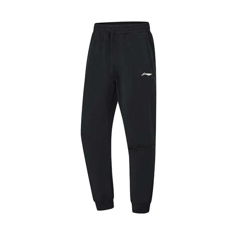 

Li-Ning Lightweight Skin-Friendly Breathable Training Knitted Sports Pants Men Bottoms Black AKLU993-0