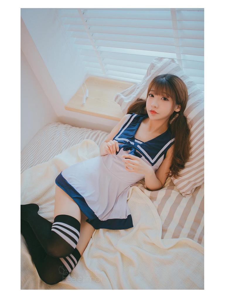 Women's Sexy Maid Lingerie Set - Temptation Uniform, Picture Color, One Size