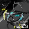 KEYSION 360° Rotating Ring Stand Phone Case for Xiaomi 17 Slide Camera Protection Magnetic Shockproof Back Cover for Xiaomi 17