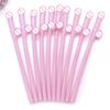 10Pcs Cuticolor Penis Straws Bride Shower Sexy Hen Night Willy Drinking Penis for Bar Bachelorette Party  Novelty Nude Straw