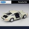 WELLY 1/24 1964 Porsche 911 Alloy Classic Sports Car Model Diecasts Metal Vehicles Car Model Simulation Collection Kids Toy Gift
