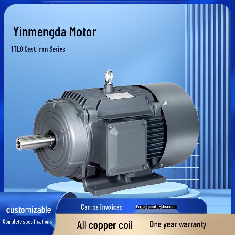 Yinmengda 1TL0 Żeliwny Wysokowydajny Niskonapięciowy Trójfazowy Silnik Asynchroniczny