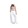 Under Armour Unstoppable Fleece Wide Leg Pants Women Pants White 1386490-100