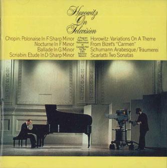 

CD VLADIMIR HOROWITZ - Horowitz On Television FCCC41130 SONY Japan Classical Used