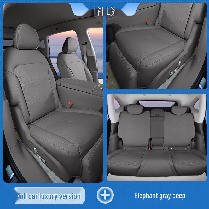 Zhiji L6 All-Season Seat Covers: Breathable, Fully Enclosed, Universal Fit for 26 Models