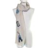Excellent HERMES Stall Rectangle BRIDES ET GRIS GRIS (Bridles and Charms) Used