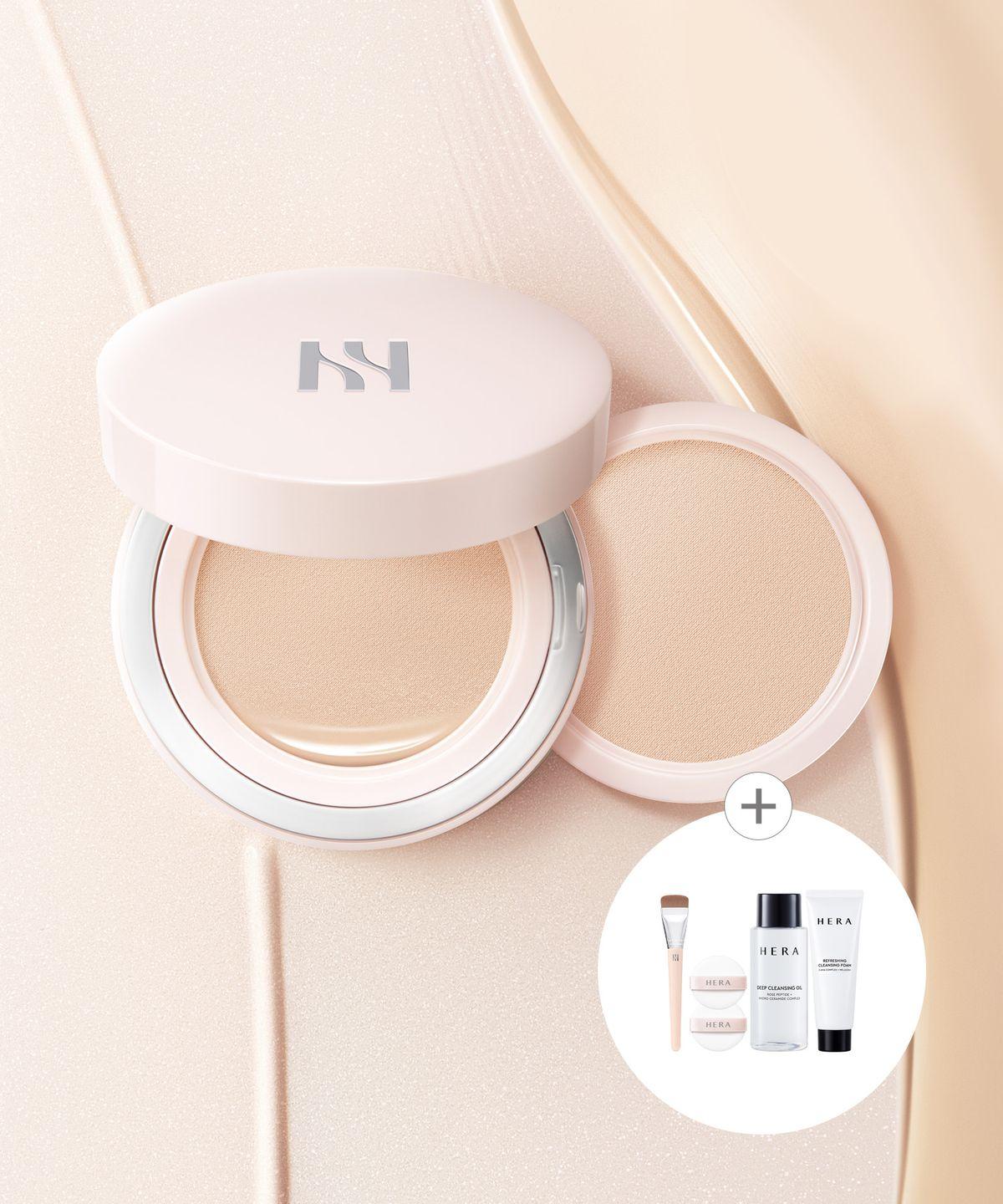 Reflection Skin Glow Cushion Foundation Main Product 15g + Refill 15g 21N1
