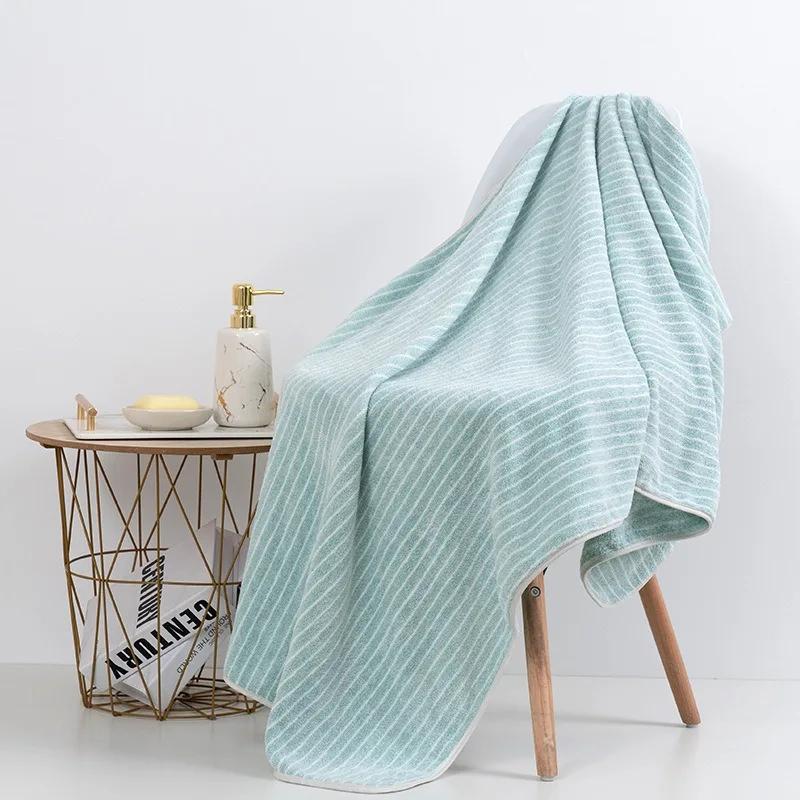 Extra Large Bath Towels 105x200cm Super Absorbent Quick Dry Microfiber with Contemporary Gym Stylish Towel Durable Fabric