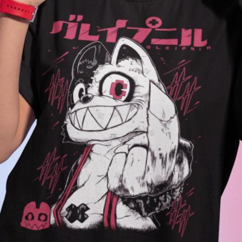 Vibrant Anime T-Shirt, Graphic Manga Design, Unisex Cotton Tee