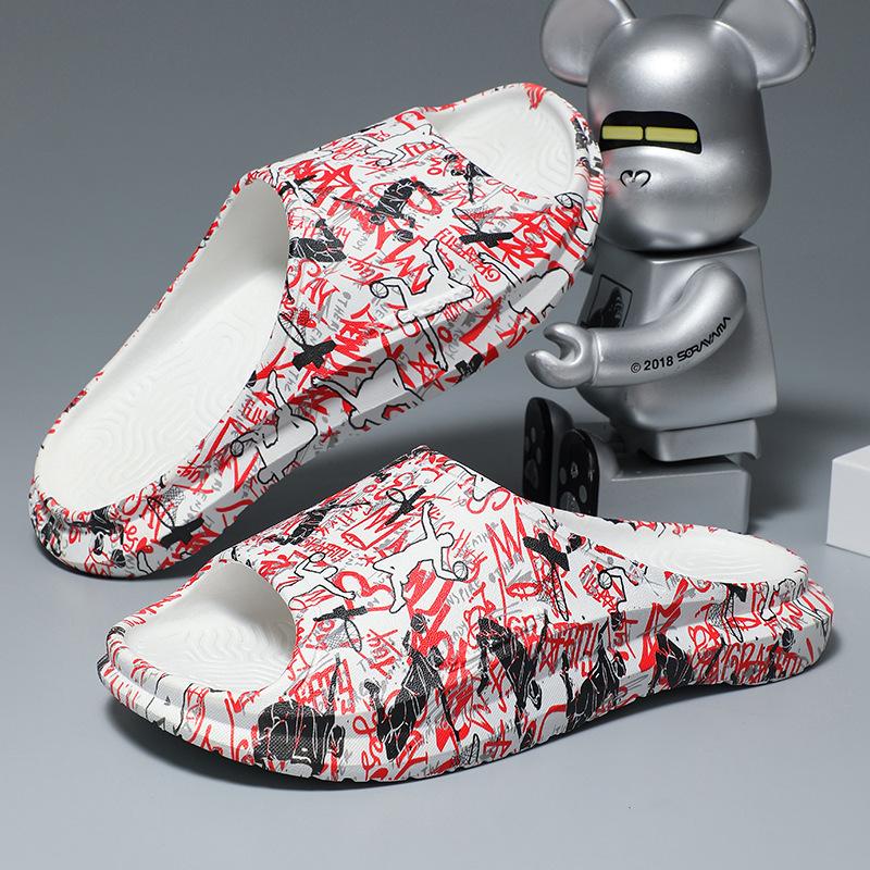 Slippers boys summer wear boys outdoor fashion thick bottom non-slip sports cool slippers