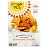 Simple Mills Almond Flour Crackers Farmhouse Cheddar 120g (4.25oz)