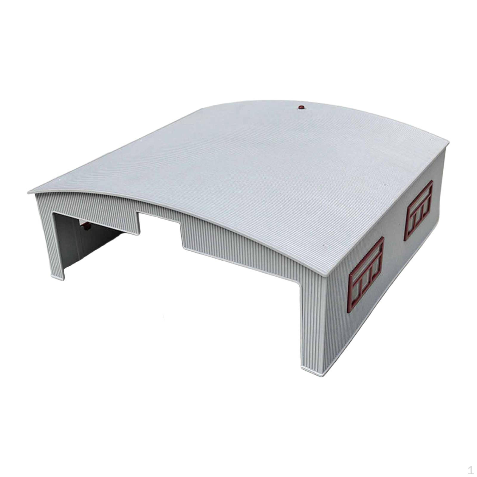 

Airport Hangar Accessories Compatible with 1:72 Scale Fighter сірий колір