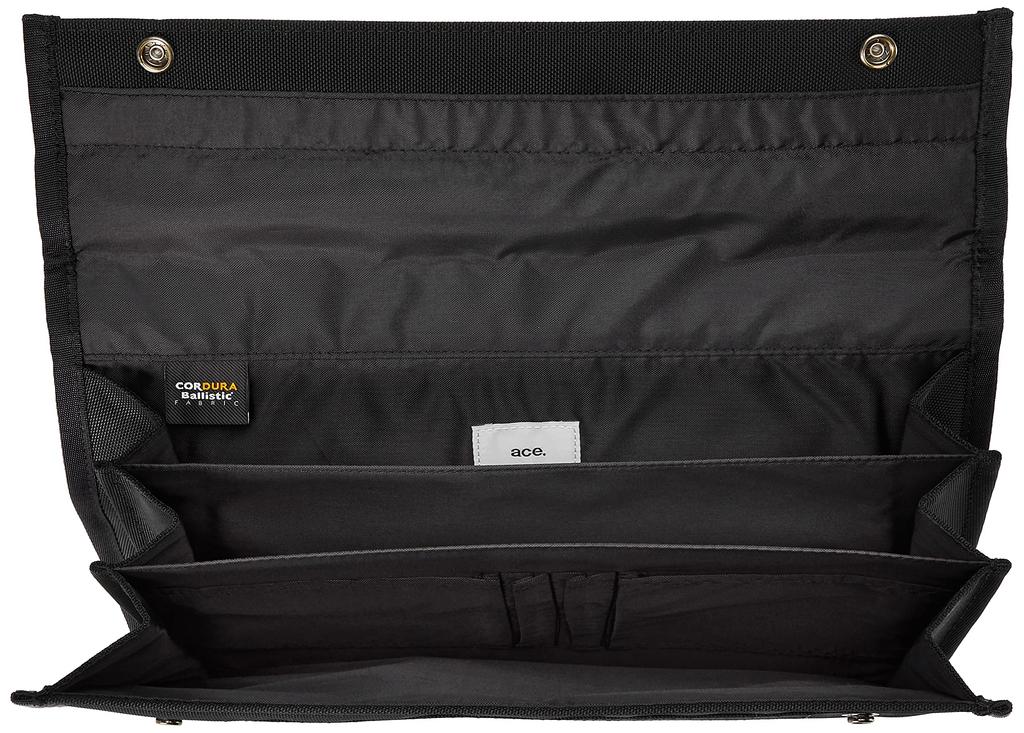 Ace Gene Water-Repellent Gadget Pouch Bag-in-Bag for 14.0-inch PCs, Men's [Milfuse AC] No. 67835